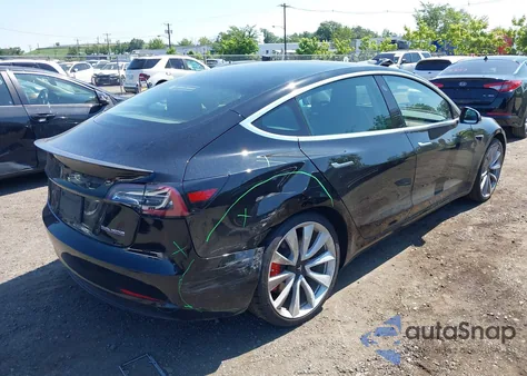 2019 Tesla Model 3 Long Range/Performance from USA, damaged, VIN 5YJ3E1EBXKF408699